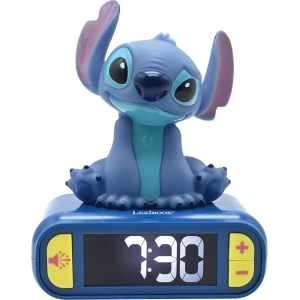 Réveil Veilleuse Stitch Lumineux - 6 Alarmes