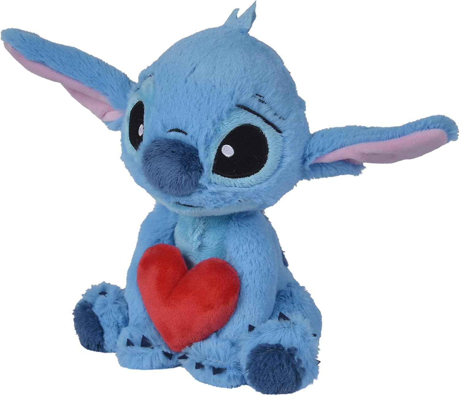 Peluche Stitch avec Cœur 25cm Doudou Calin Disney – Image 2