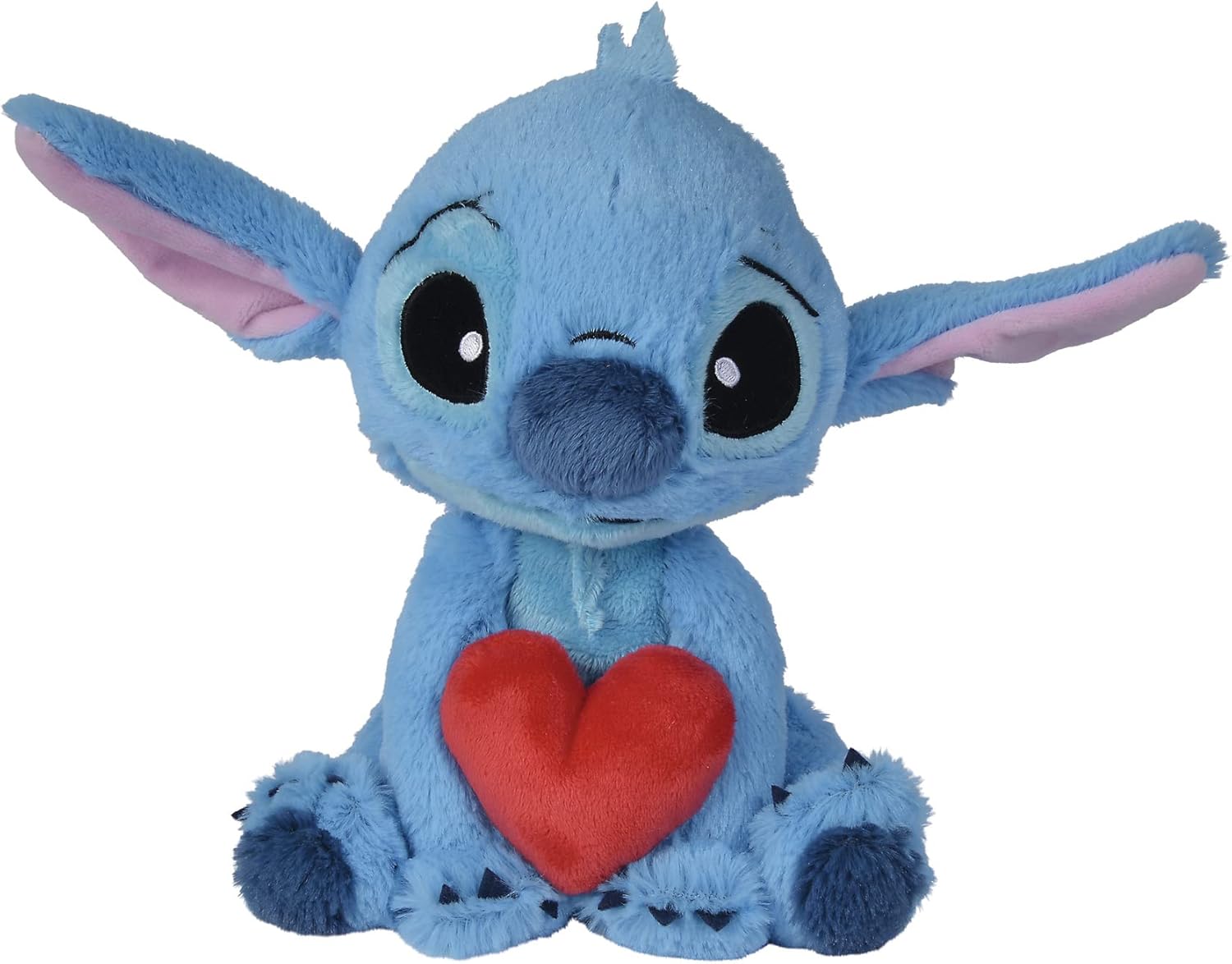 Peluche Stitch avec Cœur 25cm Doudou Calin Disney – Image 3