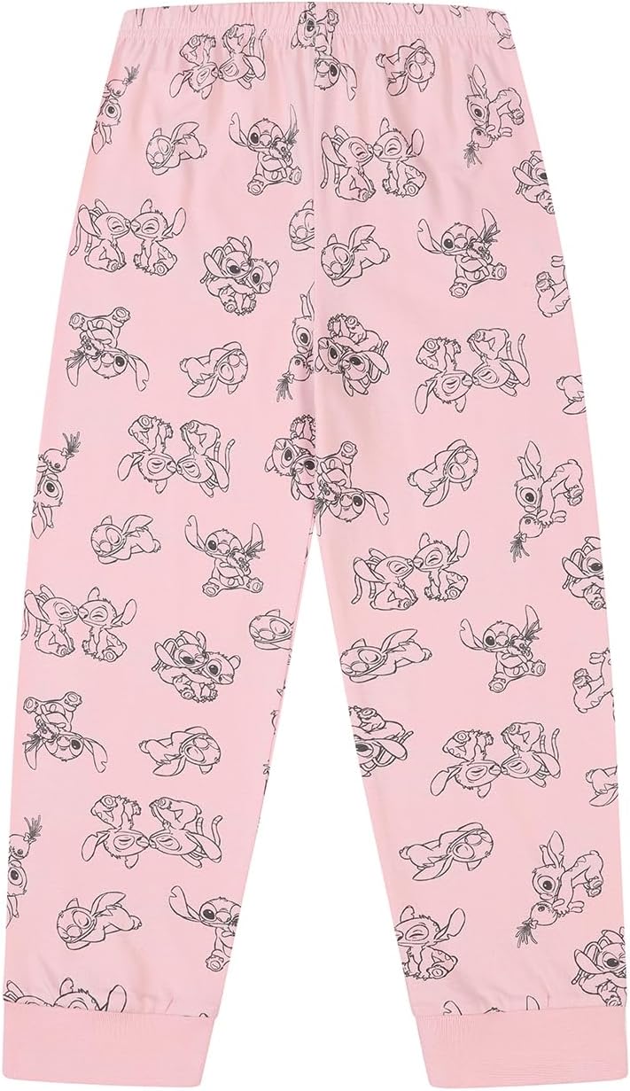 Disney Pyjama Lilo, Stitch et Ange pour fille, rose, 2-3 ans – Image 4