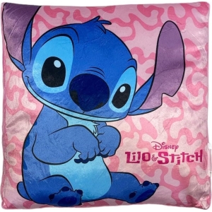 Coussin Stitch Lilo & Stitch 38 cm Rose