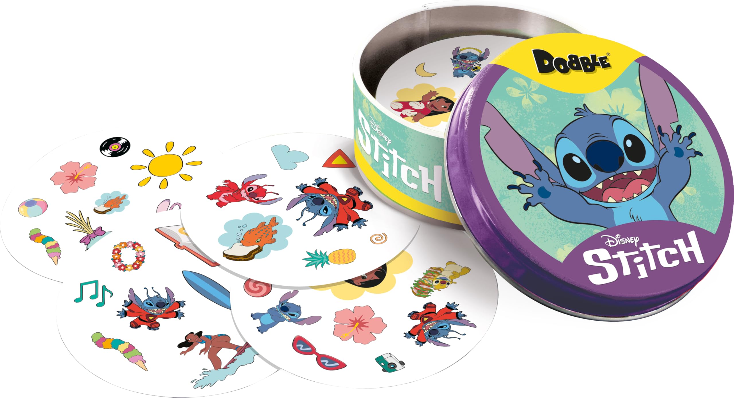 Jeu de cartes Lilo & Stitch Dobble rapidité et observation – Image 5
