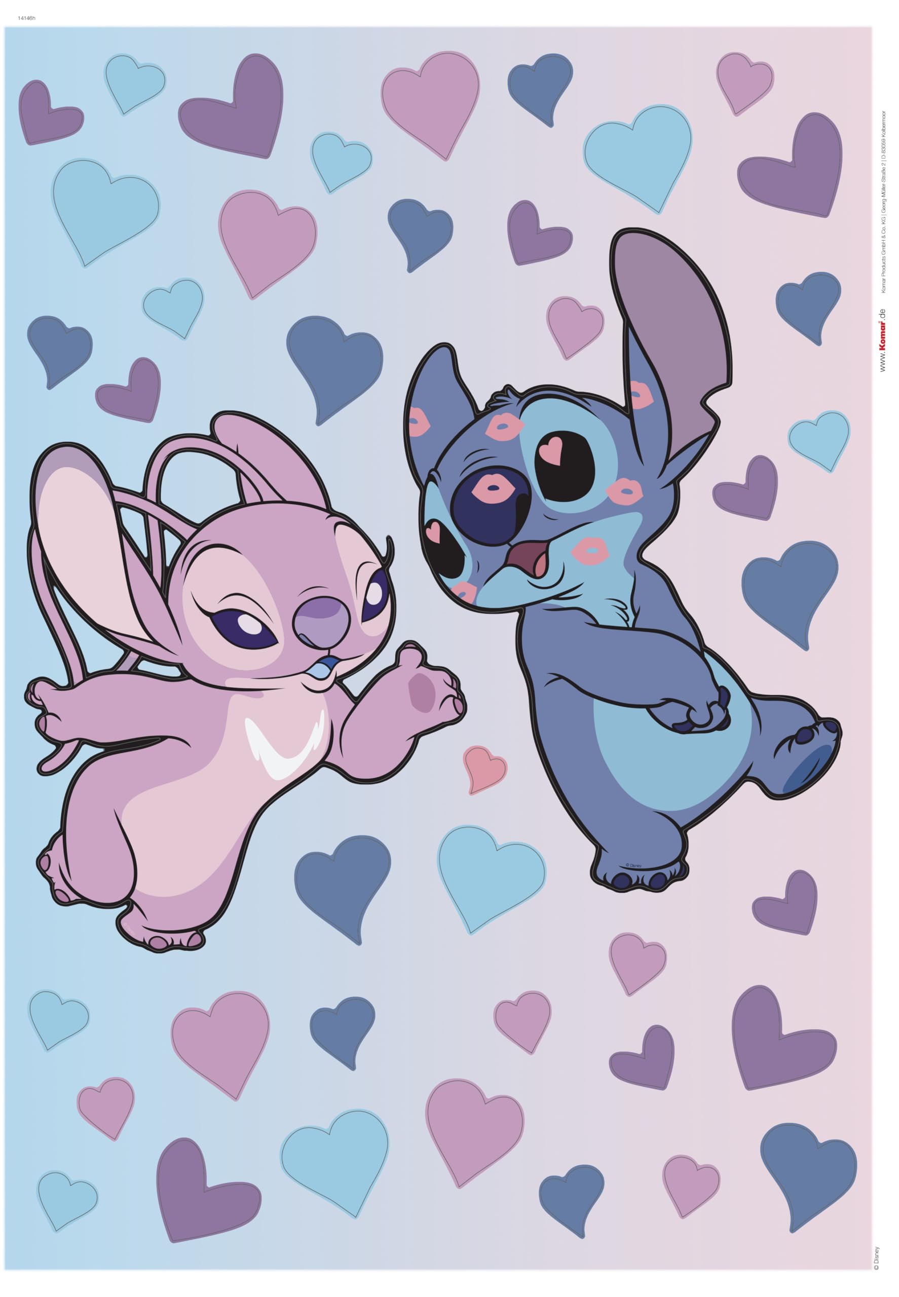 Poster Lilo & Stitch Stitch in Love 50x70 cm – Image 2