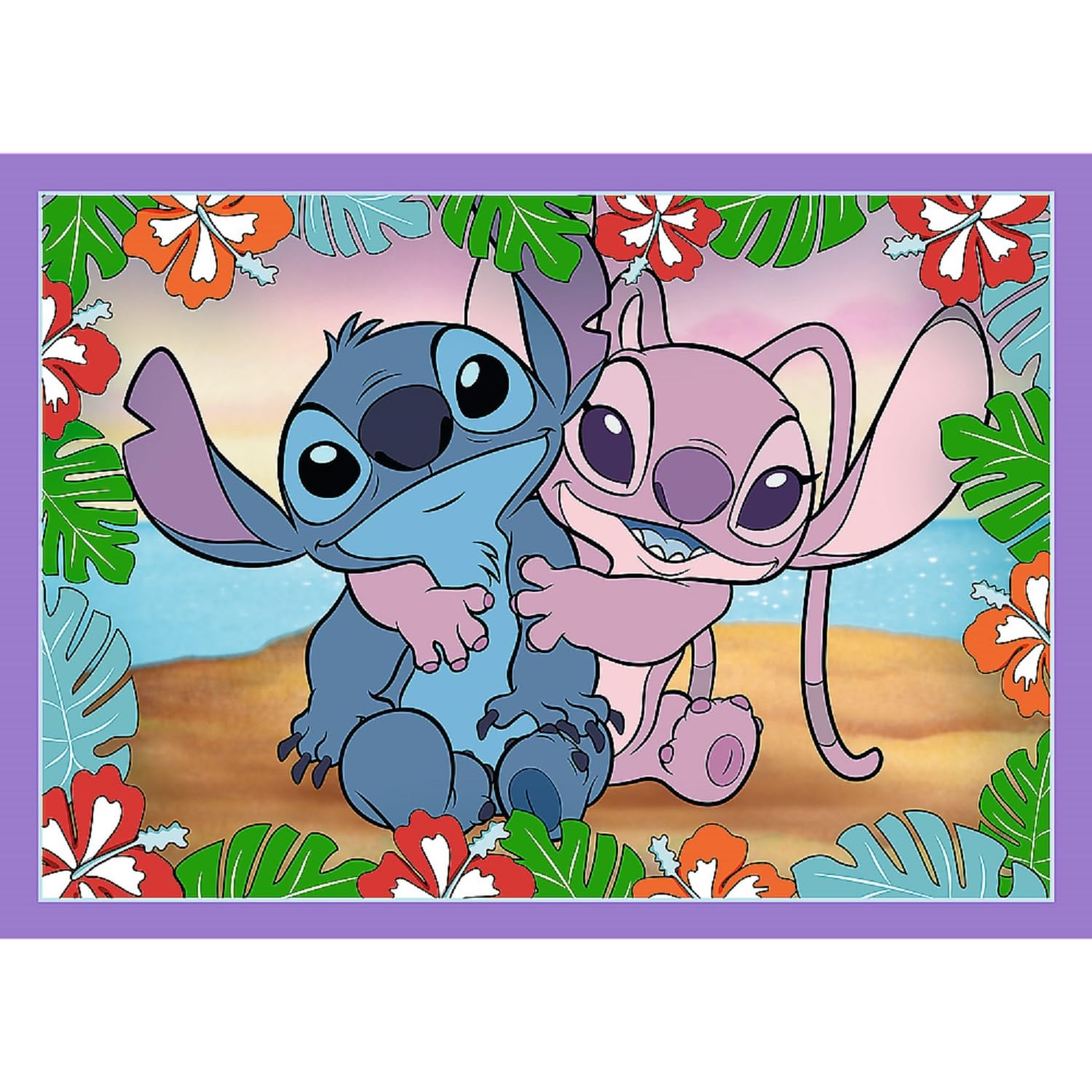 Puzzle 4 en 1 Lilo & Stitch Folle Journée 35-70 pièces – Image 2