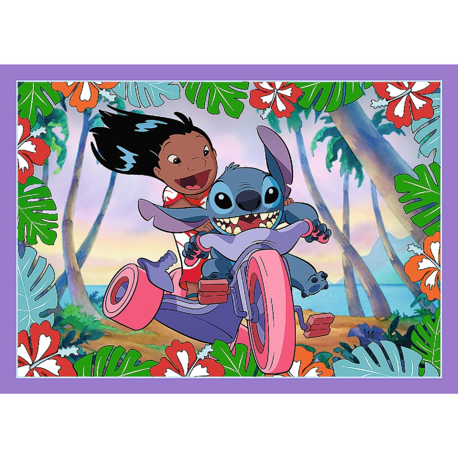 Puzzle 4 en 1 Lilo & Stitch Folle Journée 35-70 pièces – Image 4