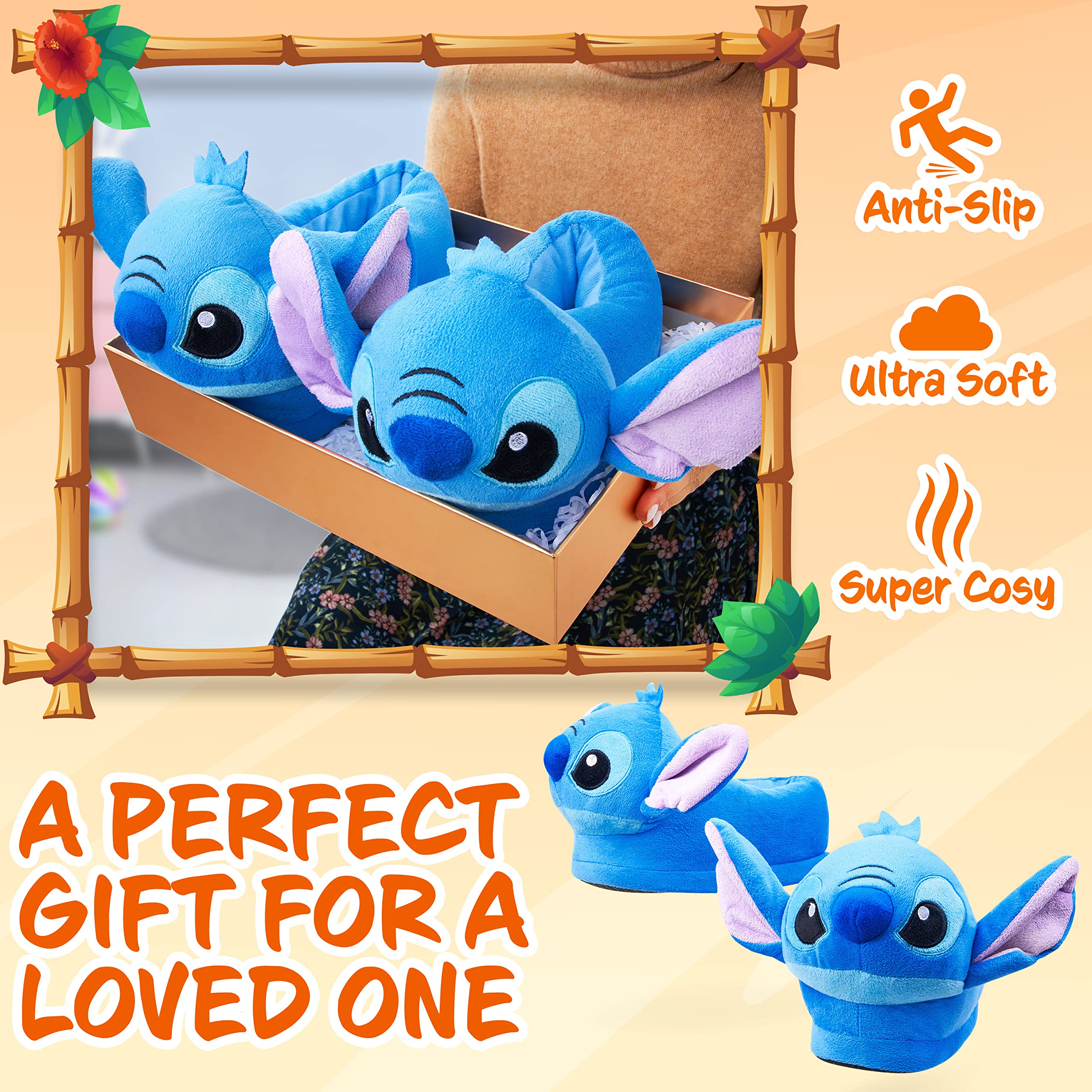 Chaussons Peluche Lilo & Stitch Stitch Femme – Image 4