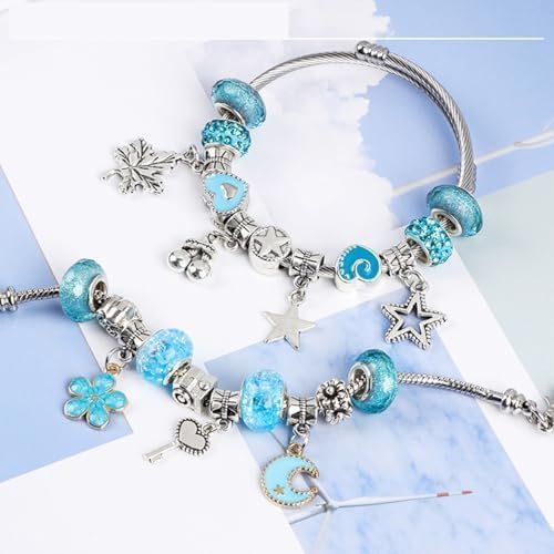 Kit de fabrication de bracelets Lilo & Stitch avec perles et pendentifs – Image 2