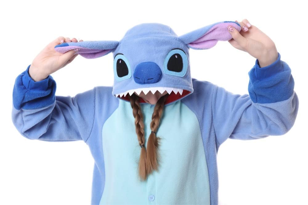 Pyjama Onesie Lilo & Stitch Adulte Unisexe Cosplay – Image 3