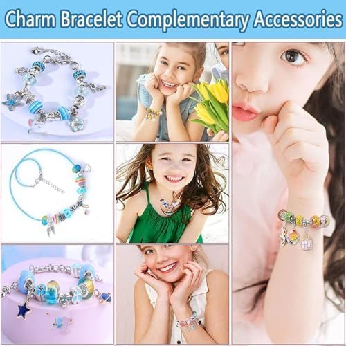 Kit de fabrication de bracelets Lilo & Stitch avec perles et pendentifs – Image 3