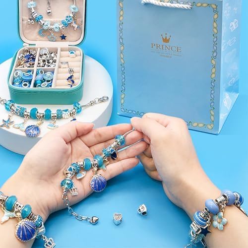 Kit de fabrication de bracelets Lilo & Stitch avec perles et pendentifs – Image 4