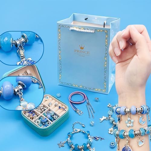 Kit de fabrication de bracelets Lilo & Stitch avec perles et pendentifs – Image 5