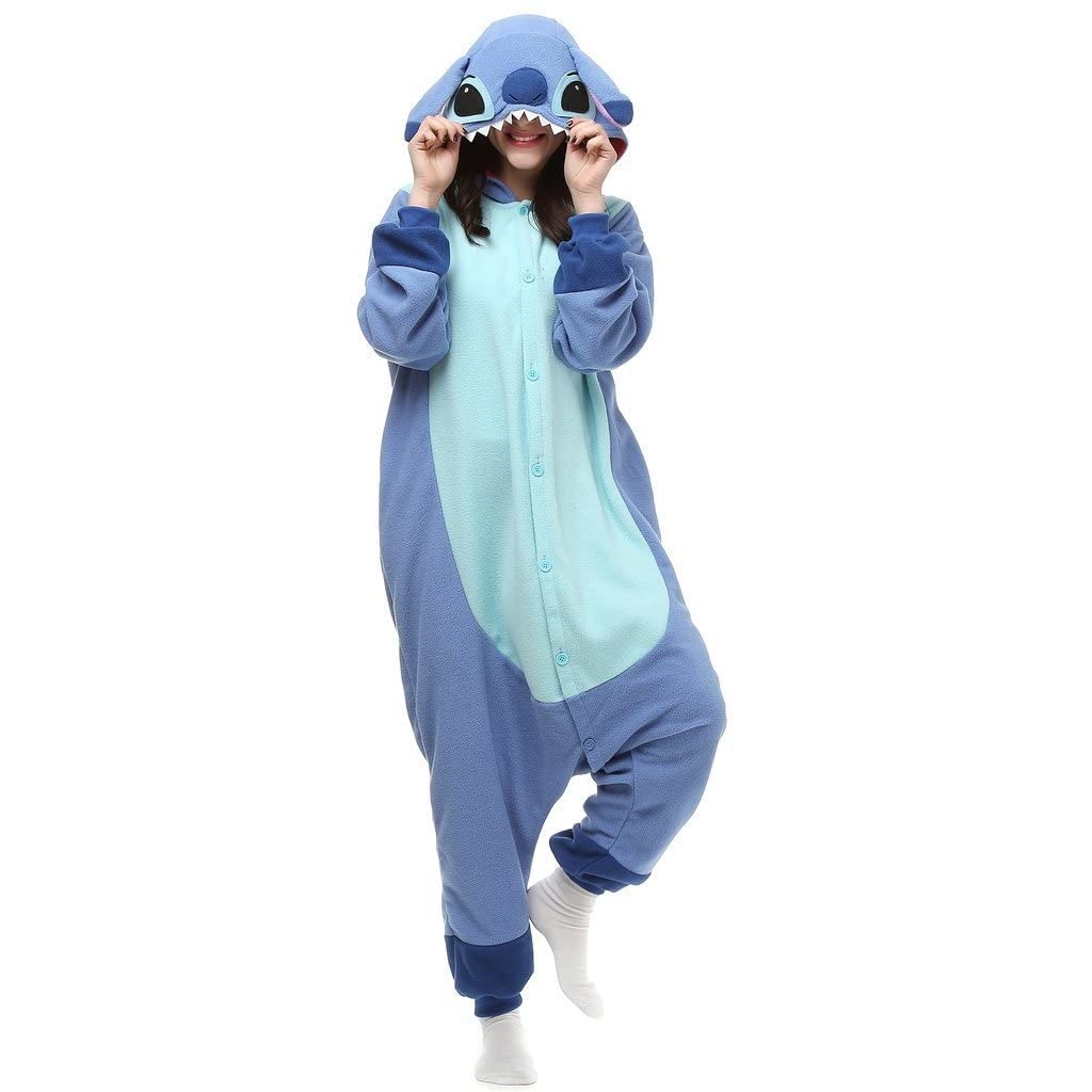 Pyjama Onesie Lilo & Stitch Adulte Unisexe Cosplay