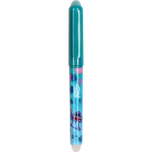Stylo effaçable Lilo & Stitch avec gomme, encre bleue