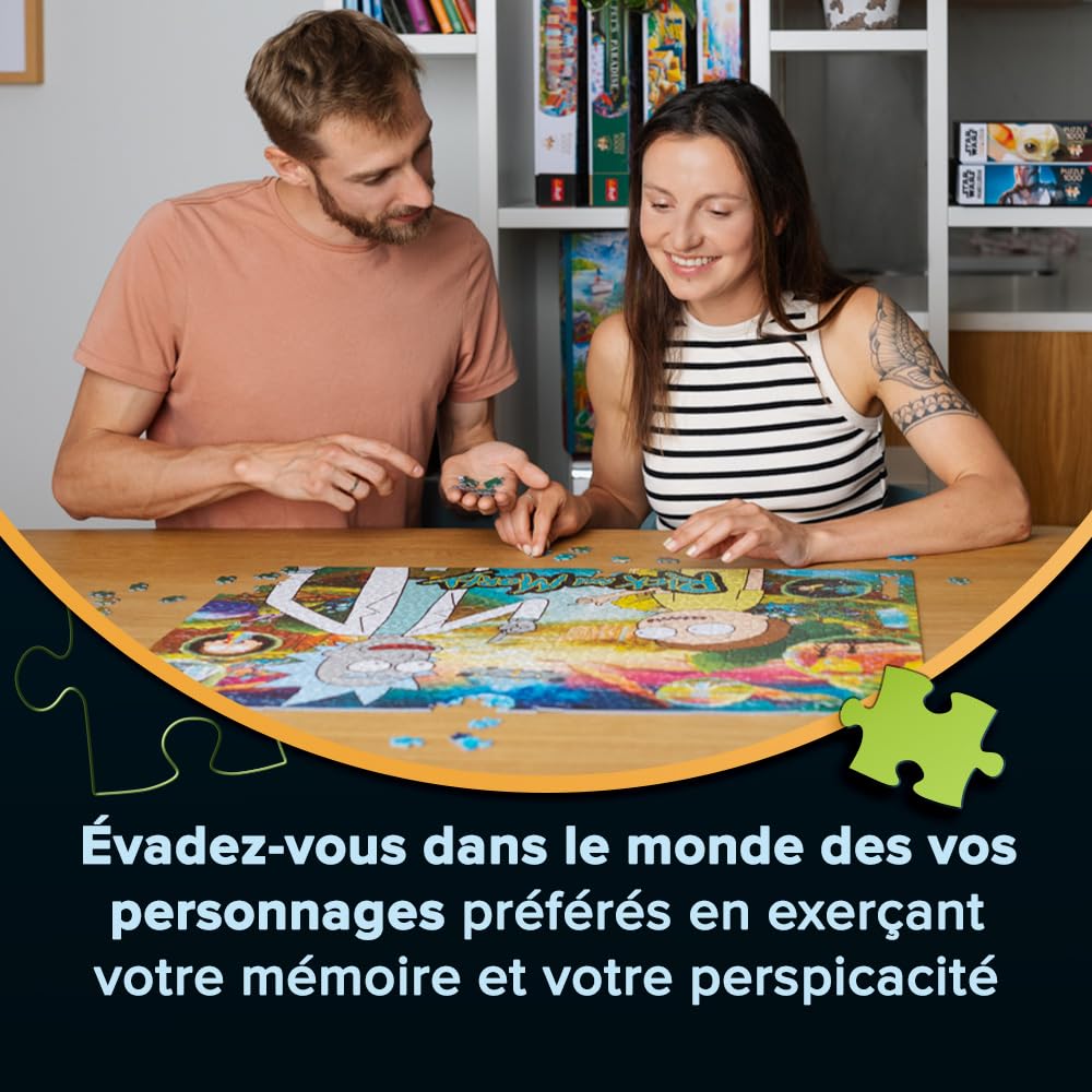 Puzzle Lilo & Stitch Fête à la Plage 1000 pièces Trefl – Image 7