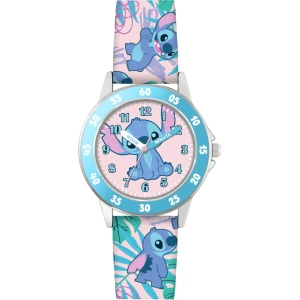 Montre Lilo & Stitch Analogique Quartz avec Bracelet en Silicone