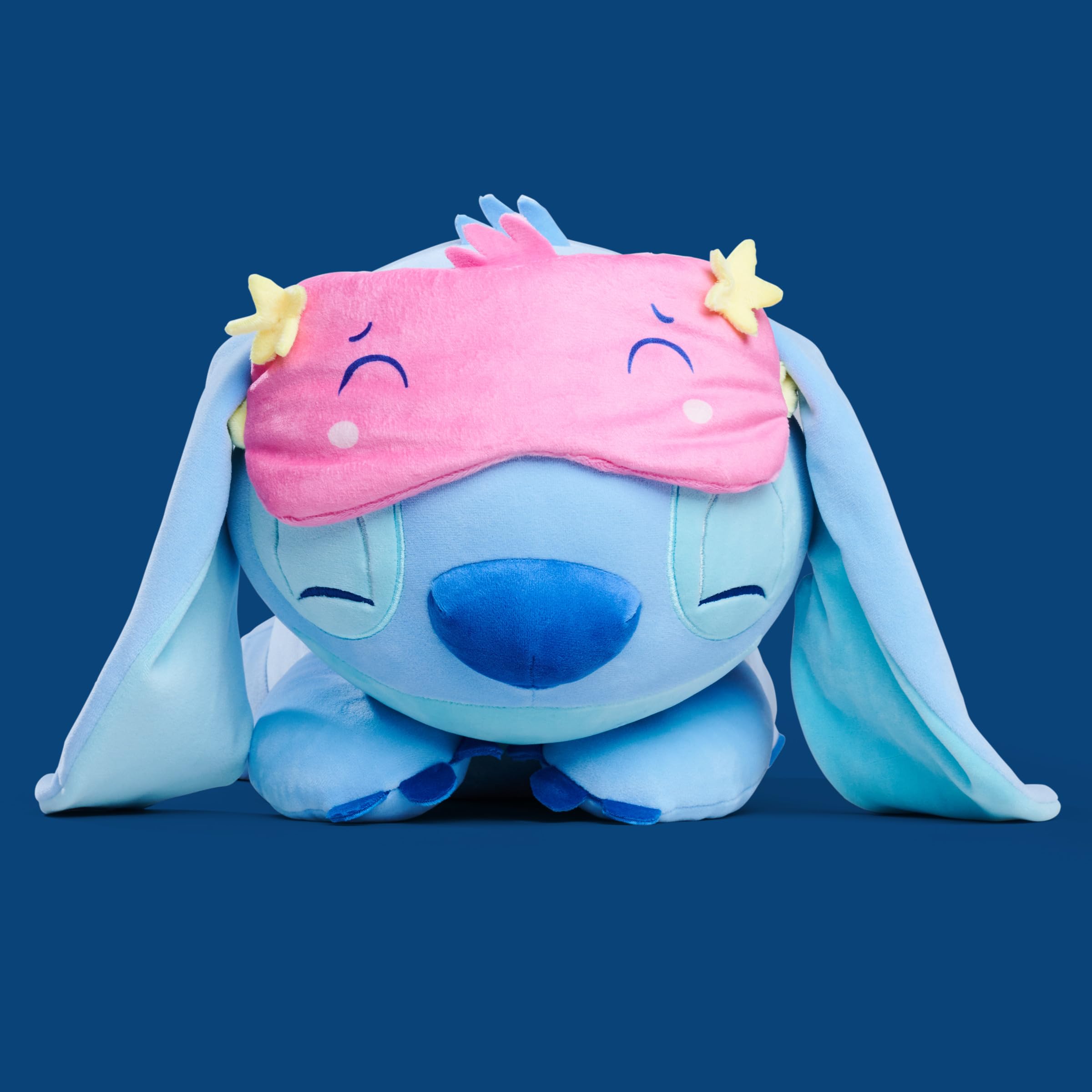 Peluche Lilo & Stitch couchée 40 cm avec masque de sommeil et poids – Image 5
