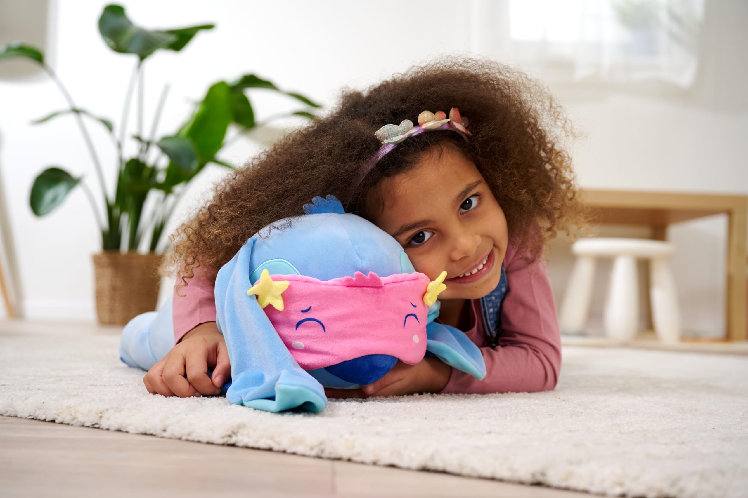Peluche Lilo & Stitch couchée 40 cm avec masque de sommeil et poids – Image 7