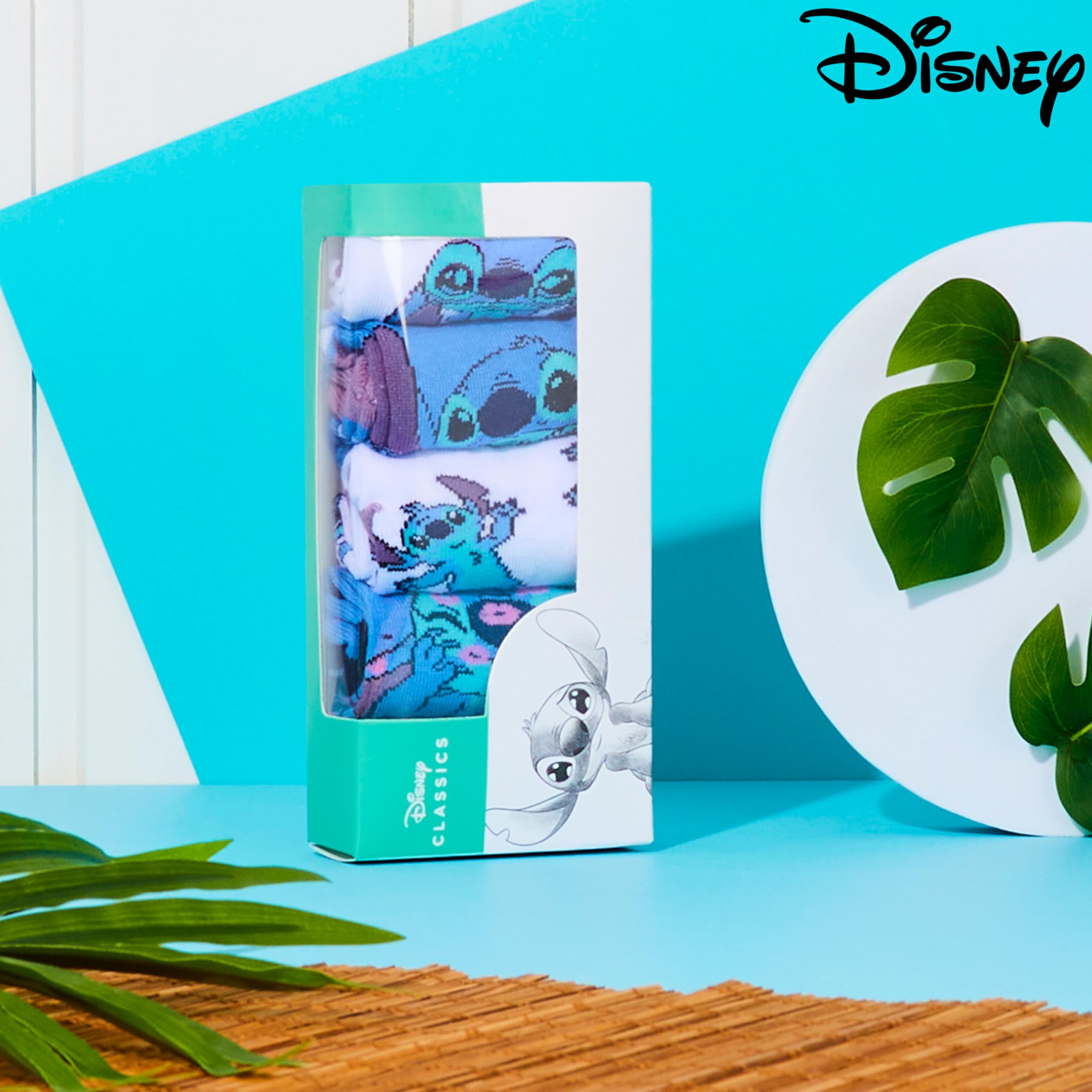 Lot de 5 paires de chaussettes Lilo & Stitch pour femme – Image 2