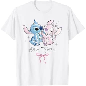 T-shirt Lilo & Stitch Better Together Angel