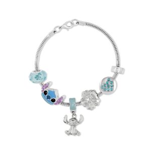 Bracelet Lilo & Stitch plaqué argent