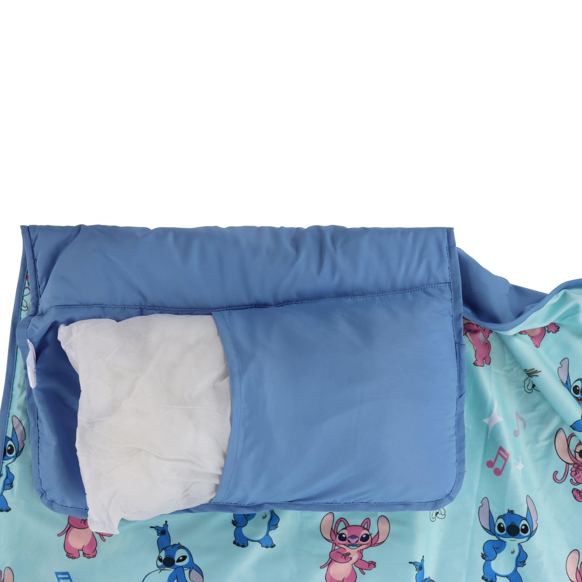 Sac de couchage Lilo & Stitch avec oreiller et couverture intégrés – Image 5