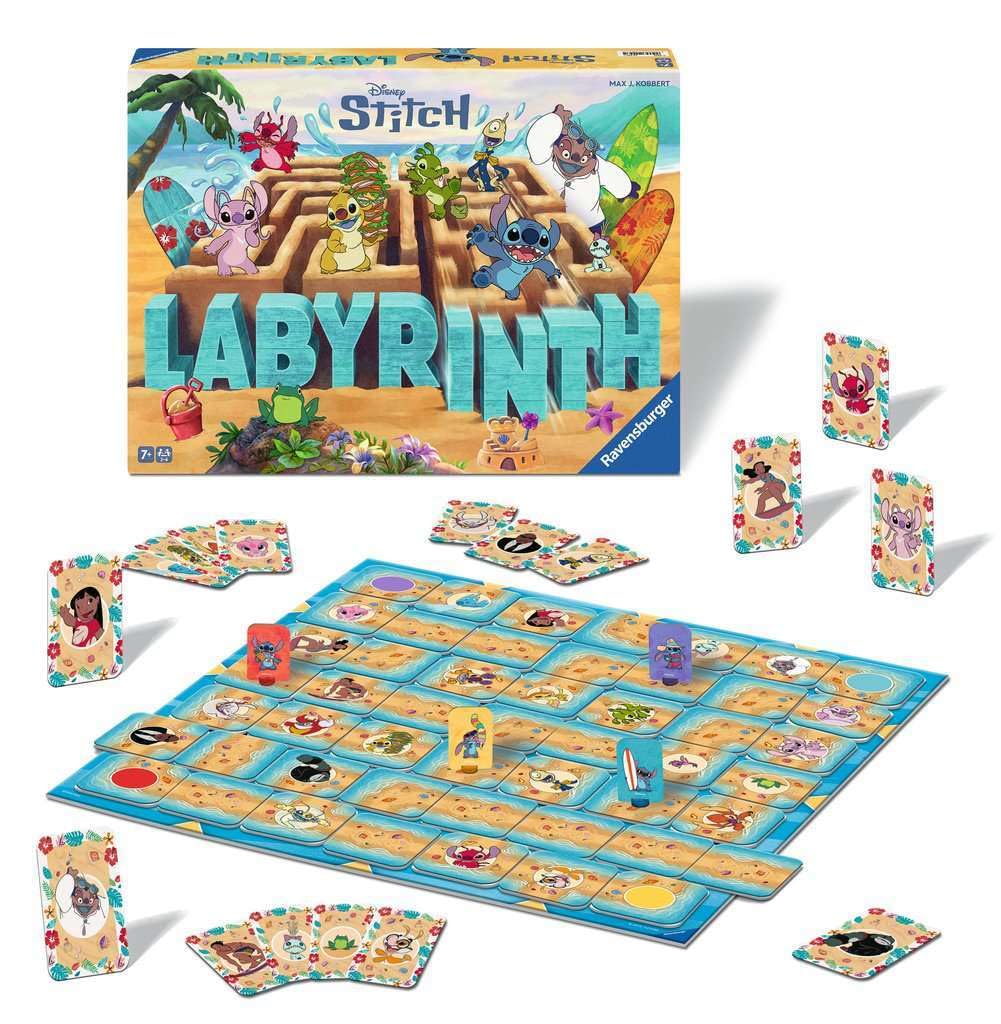 Jeu de société Lilo & Stitch Labyrinthe Ravensburger – Image 3