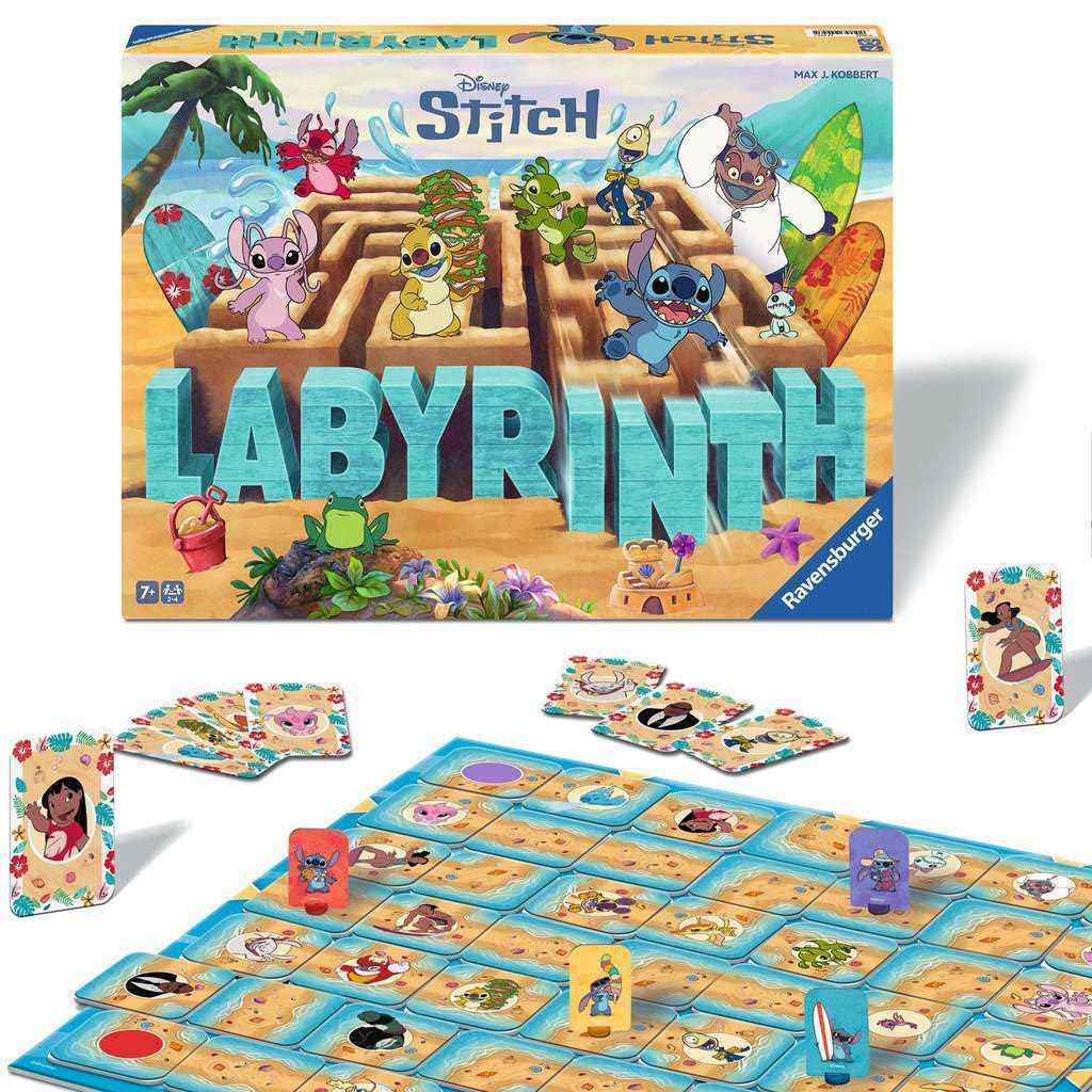 Jeu de société Lilo & Stitch Labyrinthe Ravensburger – Image 4