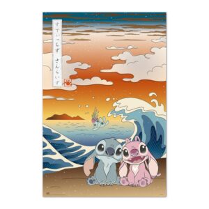 Poster Lilo & Stitch Décoration Murale