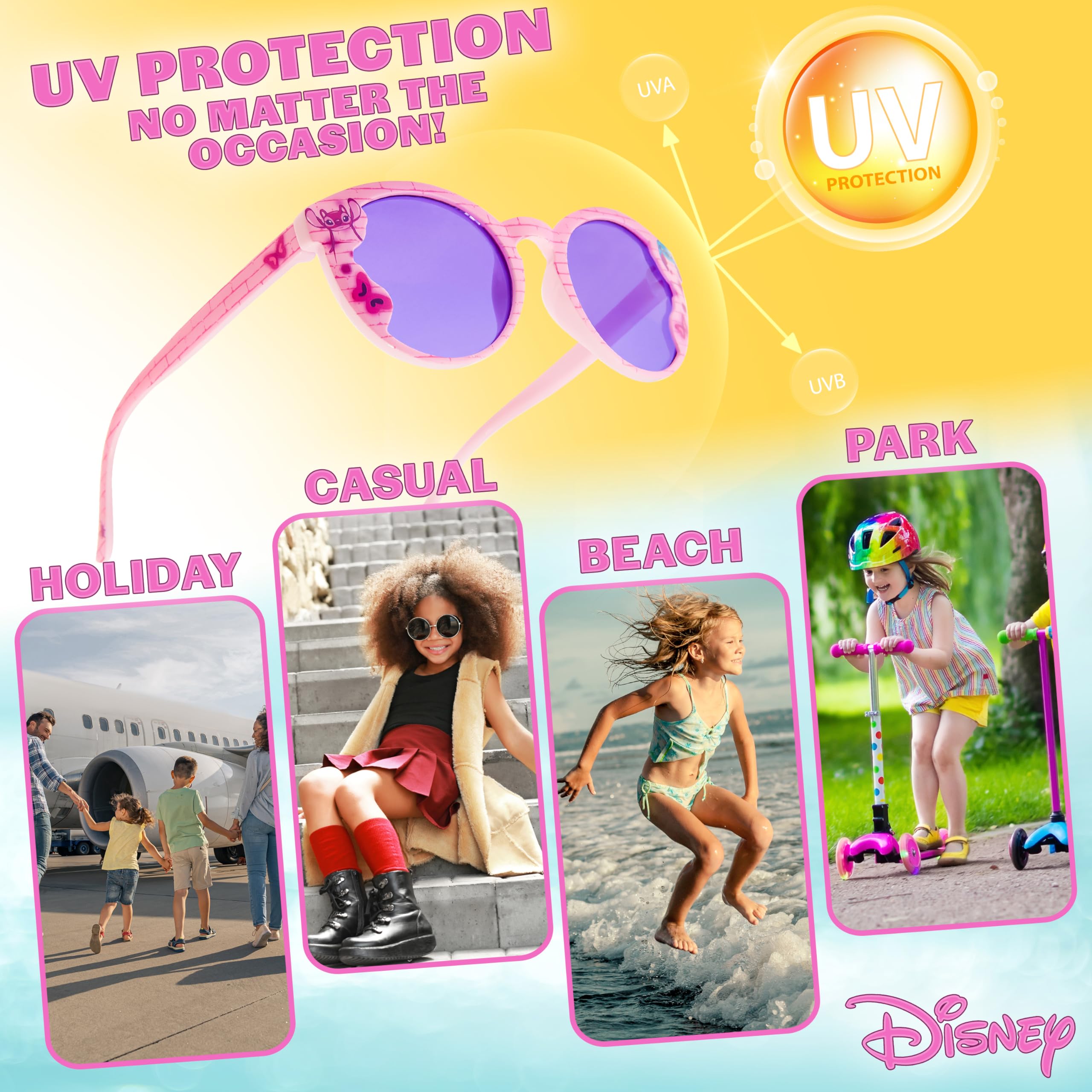 Lunettes de soleil Lilo & Stitch pour enfant fille – Image 4