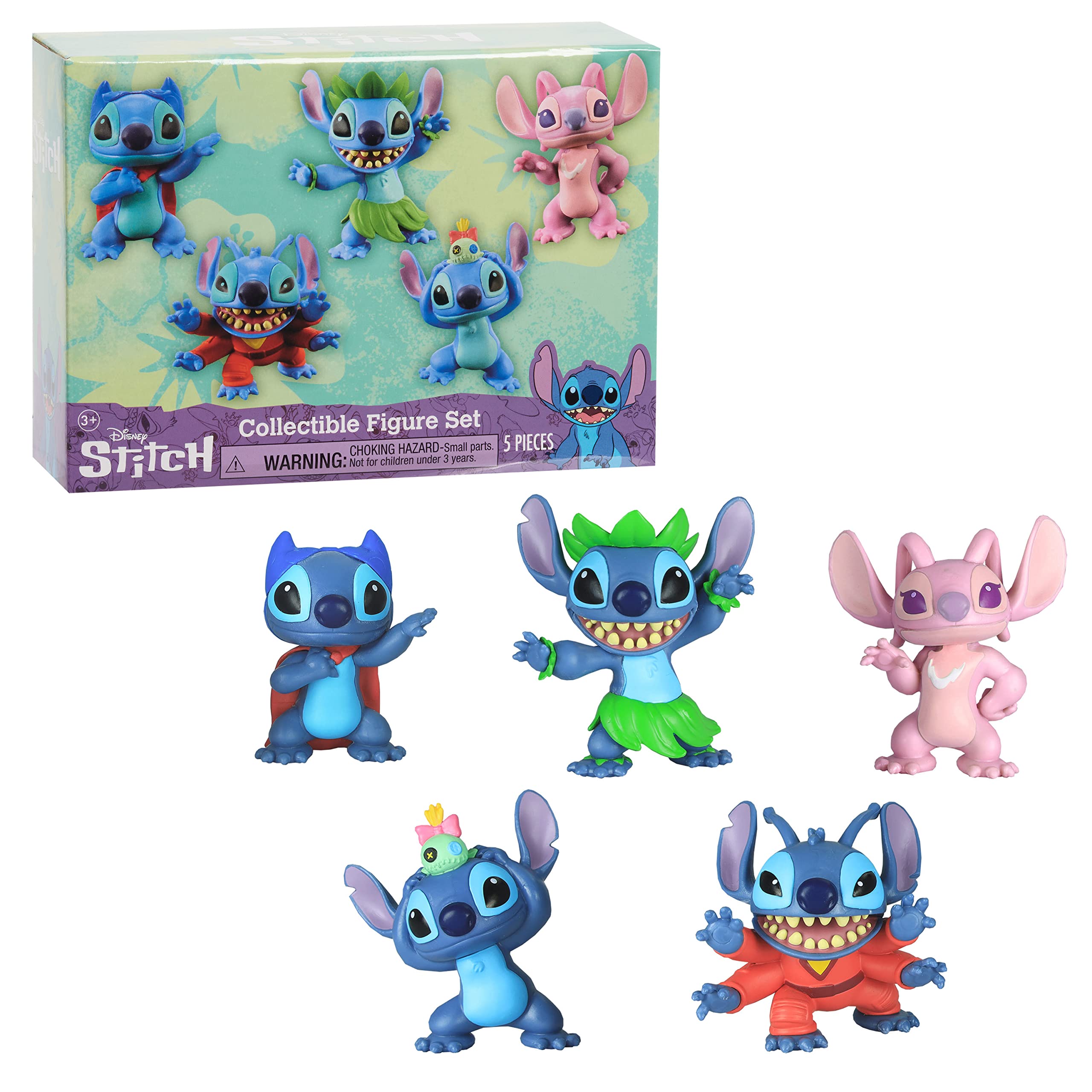Coffret de Figurines à Collectionner Lilo & Stitch