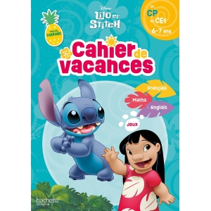 Cahier de vacances Lilo et Stitch, du CP au CE1